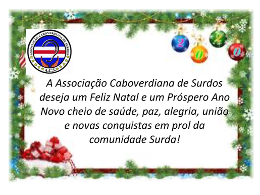 Cartão de Natal final aus Cabo Verde 2019